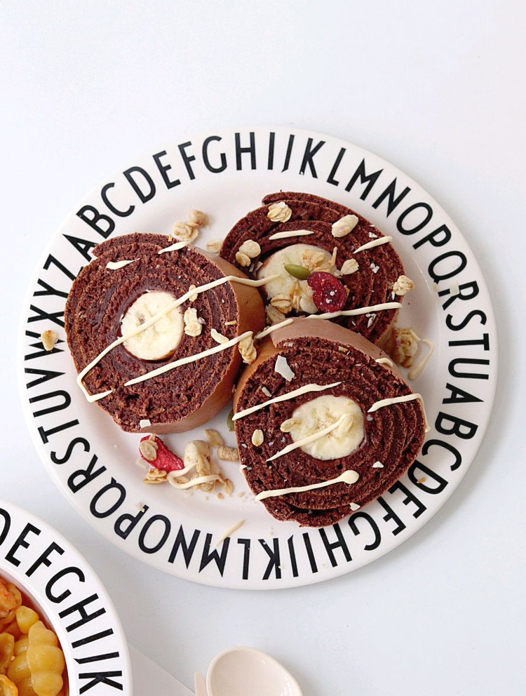 春日限定巧克力香蕉年轮蛋糕—松饼粉版的做法