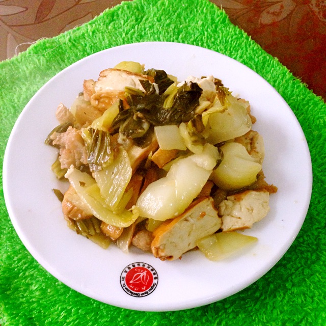 酸菜豆腐干