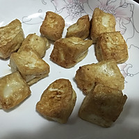碎肉香煎豆腐的做法图解2