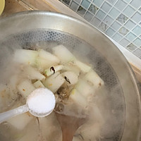 能长大个儿的冬瓜虾皮豆腐汤！的做法图解4