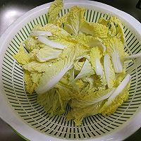 皮蛋娃娃菜汤的做法图解1