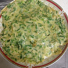 野韭菜饼