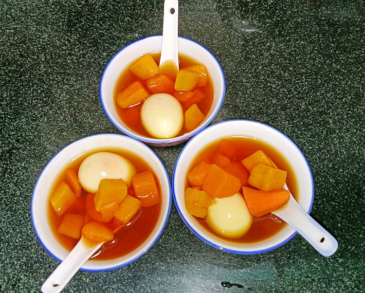 广东糖水系列之-蕃薯鸡蛋糖水的做法