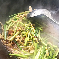 蒜苔炒肉的做法图解5
