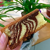 斑马戚风蛋糕（6寸。8寸材料加倍就OK了）的做法图解10