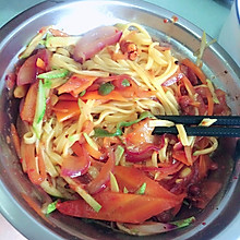 韩式温面 拌面 四季必备