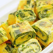 【宝宝辅食】菠菜芝士蛋卷