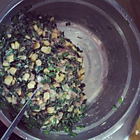 韭菜玉米馅饺子的做法图解3
