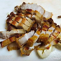 #冰箱剩余食材大改造#五花肉炒杏鲍菇的做法图解2