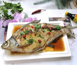 #刘畊宏女孩减脂饮食#葱油鳊鱼的做法