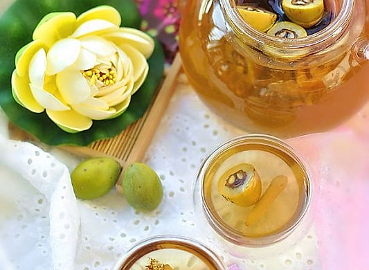 檀香橄榄麦冬绿茶