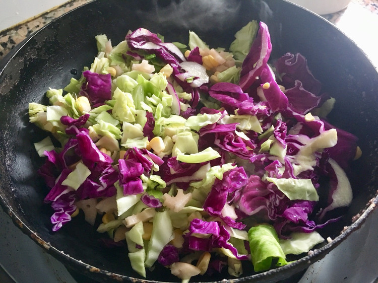 杂菜炒饭的做法