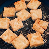香煎椒盐豆腐的做法图解8