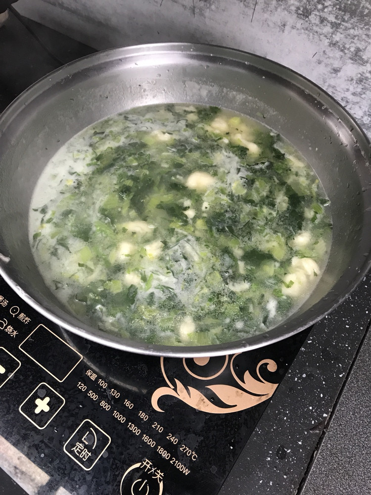 小白菜汤的做法