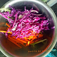【快手健康轻食】Pb2花生酱素拌三丝天使面的做法图解3