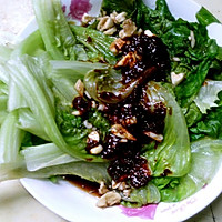 酱汁生菜的做法图解2