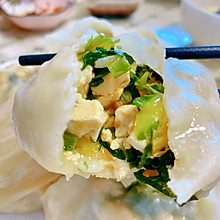 #餐桌上的春日限定#豆腐小白菜包子