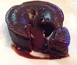 巧克力蛋糕  爆浆熔岩凹蛋糕的做法