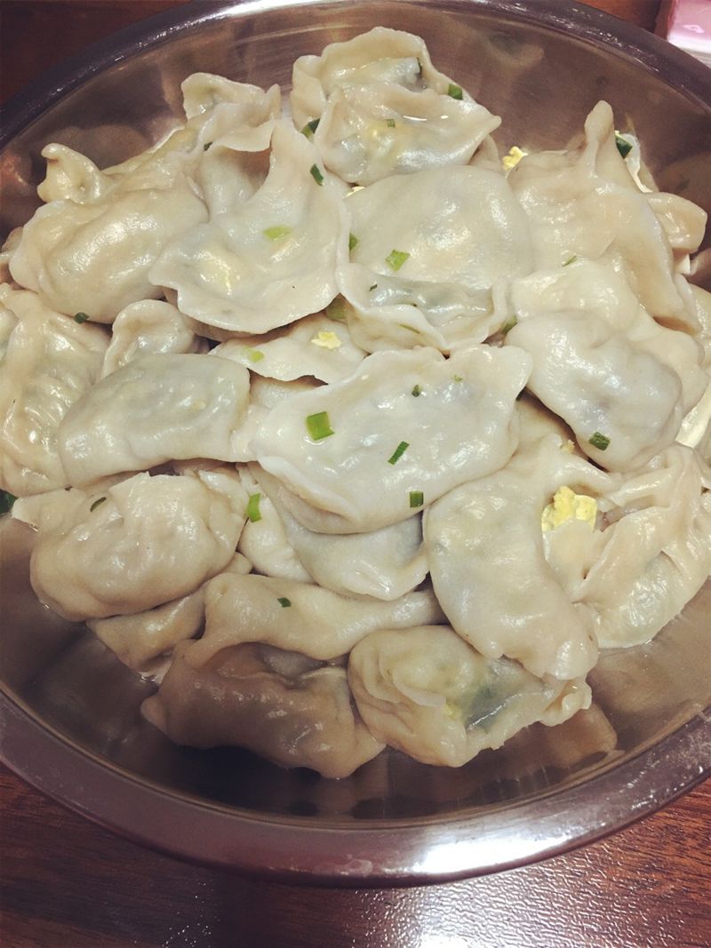韭菜鸡蛋饺子