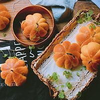 南瓜红豆面包的做法图解11
