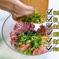 生煎丸子猪肉包的做法图解3