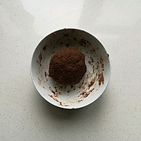 多口味馅料巧克力团子月饼的做法图解4