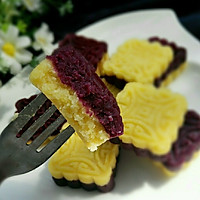紫薯绿豆糕（免炒制）#发现粗食之美#的做法图解13