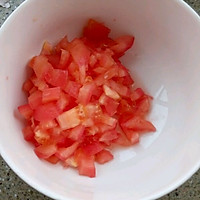 西红柿炒菜花的做法图解2