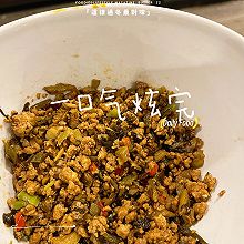 家常酸菜炒肉沫