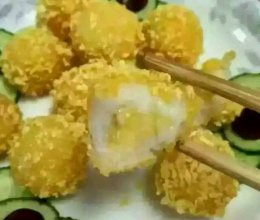 芒果米饭小丸子的做法