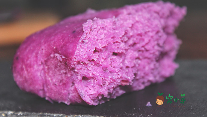 宝宝辅食：紫薯米糕