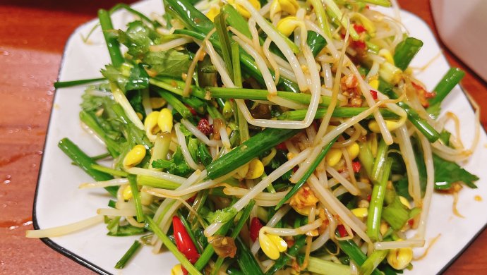 二香拌豆芽
