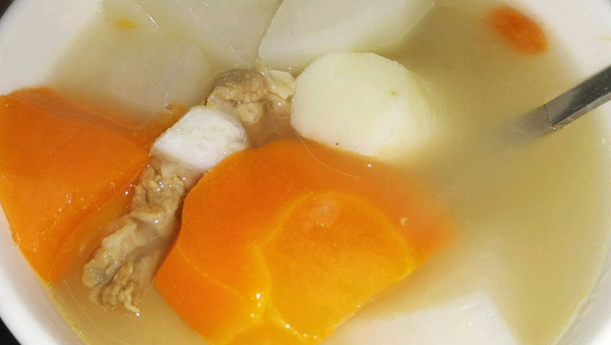 山药萝卜排骨汤
