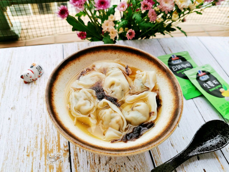 荠菜鲜肉大馄饨 云吞（含馄饨皮做法）的做法