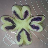 紫薯四叶草面包#东菱魔法云面包机#的做法图解9