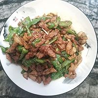 青椒炒肉的做法图解4