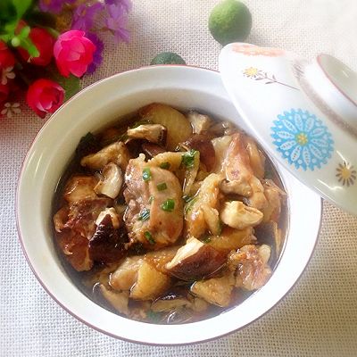 冬菇蒸鸡