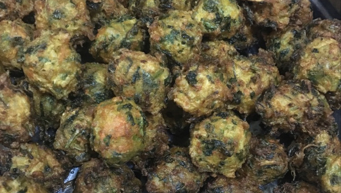 炸素丸子