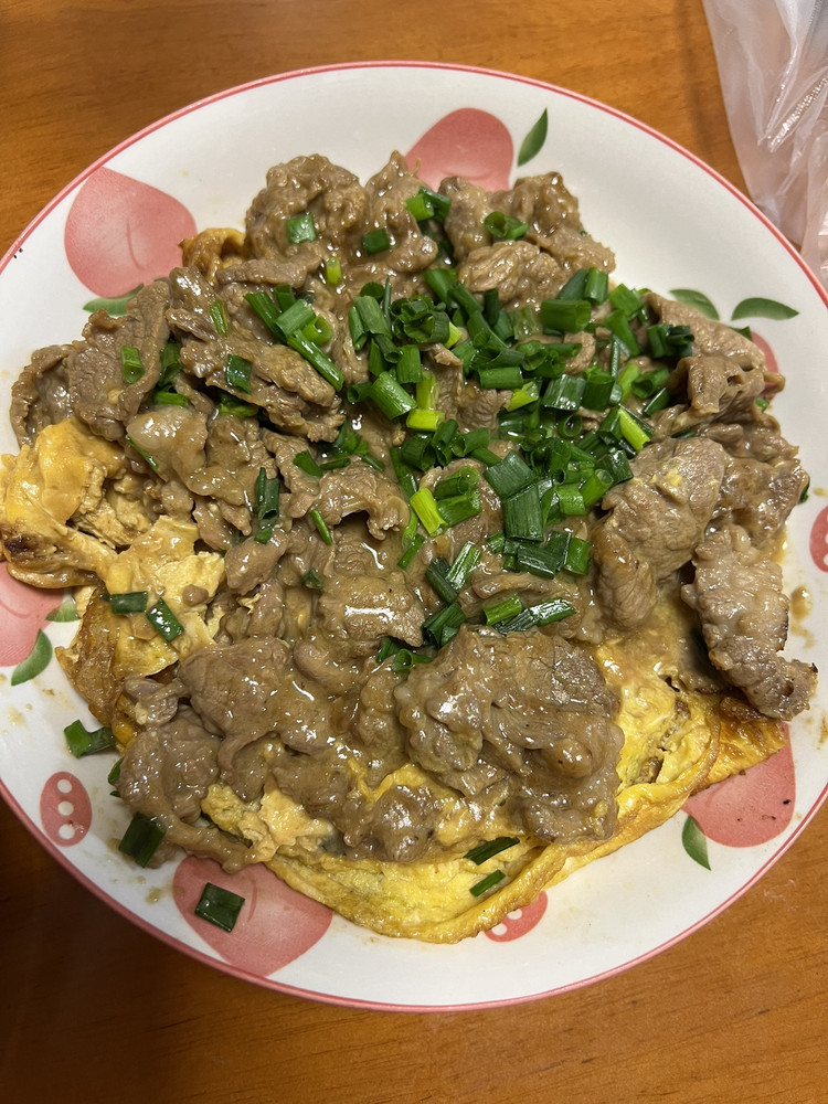 牛肉滑蛋的做法