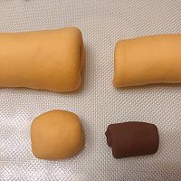 #天猫美味妙妙屋#网红布丁狗南瓜馒头的做法图解3