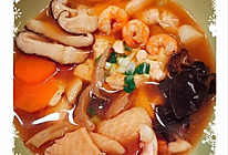 八珍海鲜豆腐汤的做法