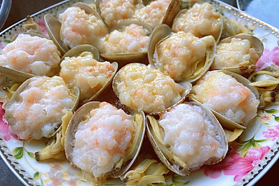 花蛤蒸虾滑