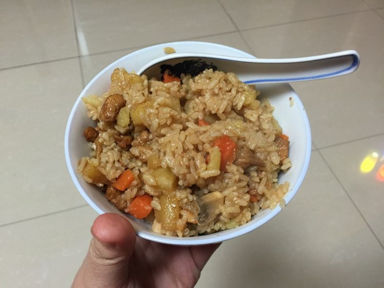 电饭煲鸡腿饭的做法