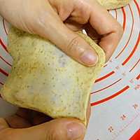 紫菜肉松全麦小面包的做法图解3