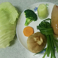 蔬菜鸡肉饭卷的做法图解1