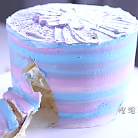 浪漫梦幻的新年INS水晶海洋溶洞蛋糕的做法图解29