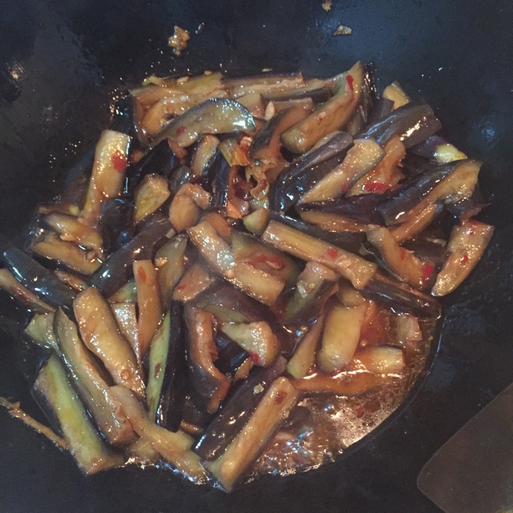 鱼香茄子的做法图解5
