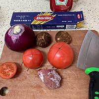 家庭改良版番茄肉酱意面的做法图解1