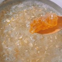 #冬季滋补花样吃法#银耳燕麦牛乳粥的做法图解8