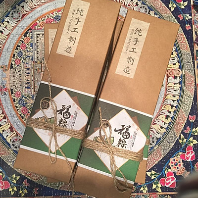 蜜枣豆沙粽子